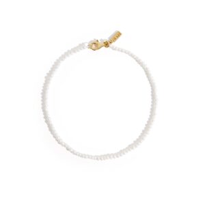 Bracelet en perles d’eau douce en or
